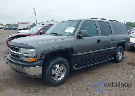 2002 Chevrolet Suburban 1500 Ls z USA, uszkodzony, nr VIN 3GNEC16Z22G132756